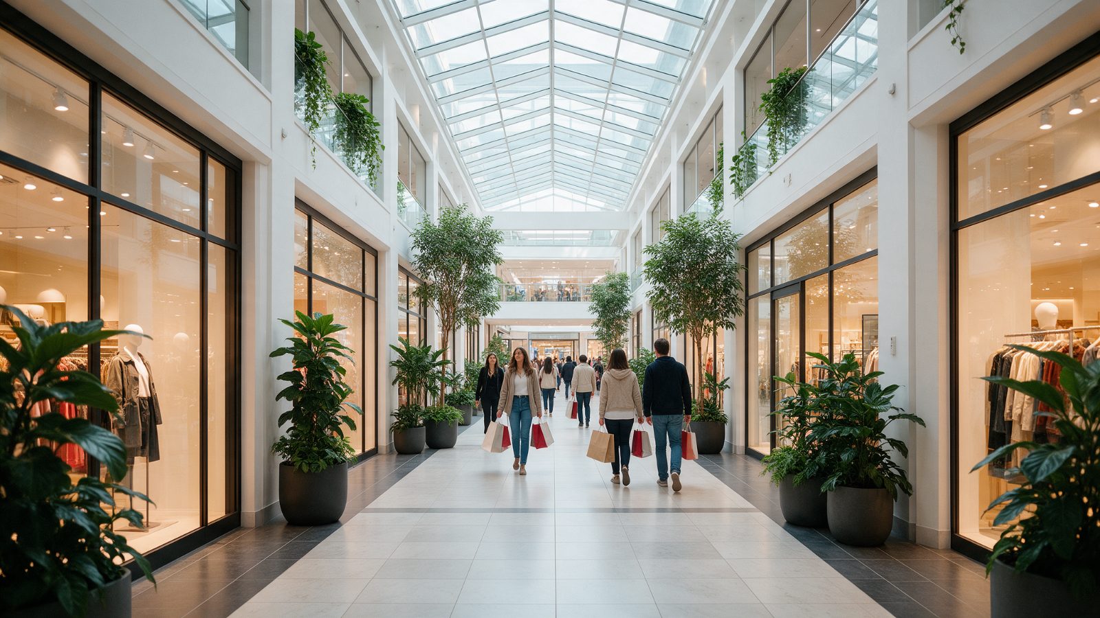 Allée de galerie marchande